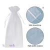 White Organza Wine Bags