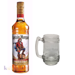 Captain Morgan Spiced 100 cl & Glass