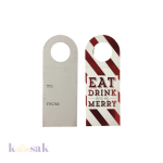 Christmas Bottle Tag