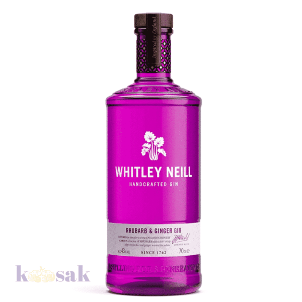 Whitley Neill Rhubarb & Ginger Gin – 70 cl