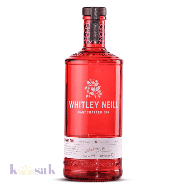 Whitley Neill Raspberry Gin – 70 cl