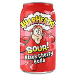 WARHEADS Sour Black Cherry Soda - 355 ml