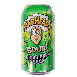WARHEADS Sour Green Apple Soda - 355 ml