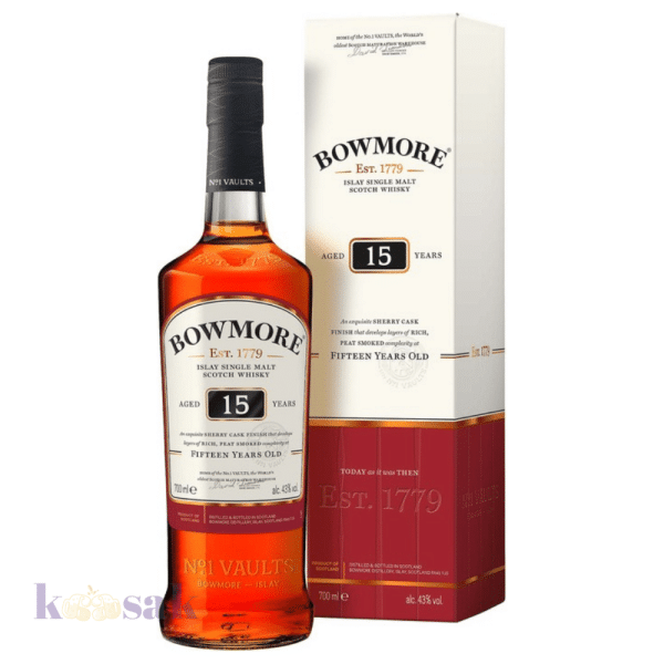 Bowmore 15 Years Islay Single Malt – 70 cl