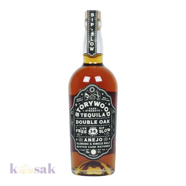 Storywood Double Oak Añejo Tequila – 70 cl