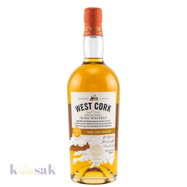 West Cork Single Malt Rum Cask – 70 cl