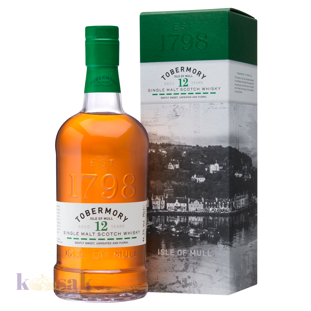 Tobermory Single Malt 12 Year Old - 70 cl
