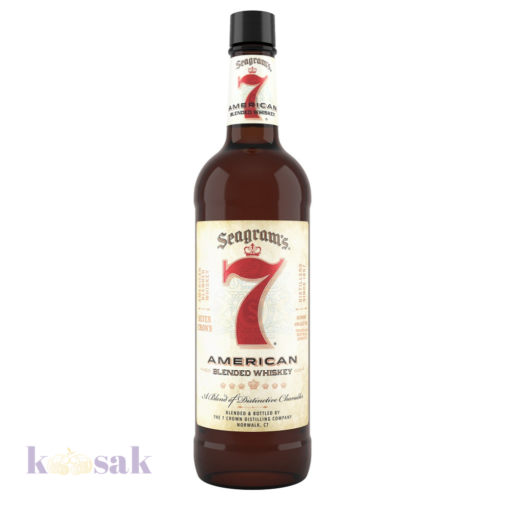 Seagram's 7 Crown Blended Whiskey - 75 cl
