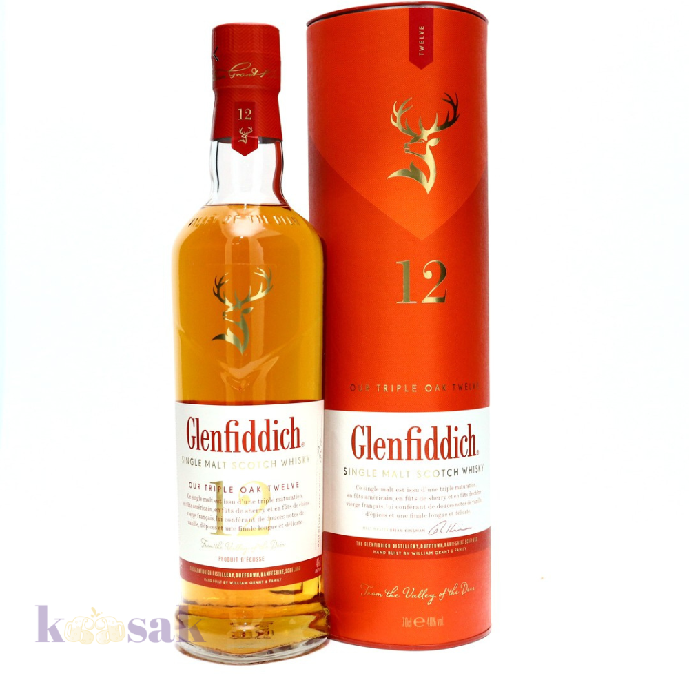 Glenfiddich 12 Year Old Triple Oak - 70 cl