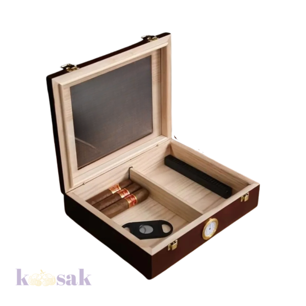 Luxury Wooden Cigar Humidor