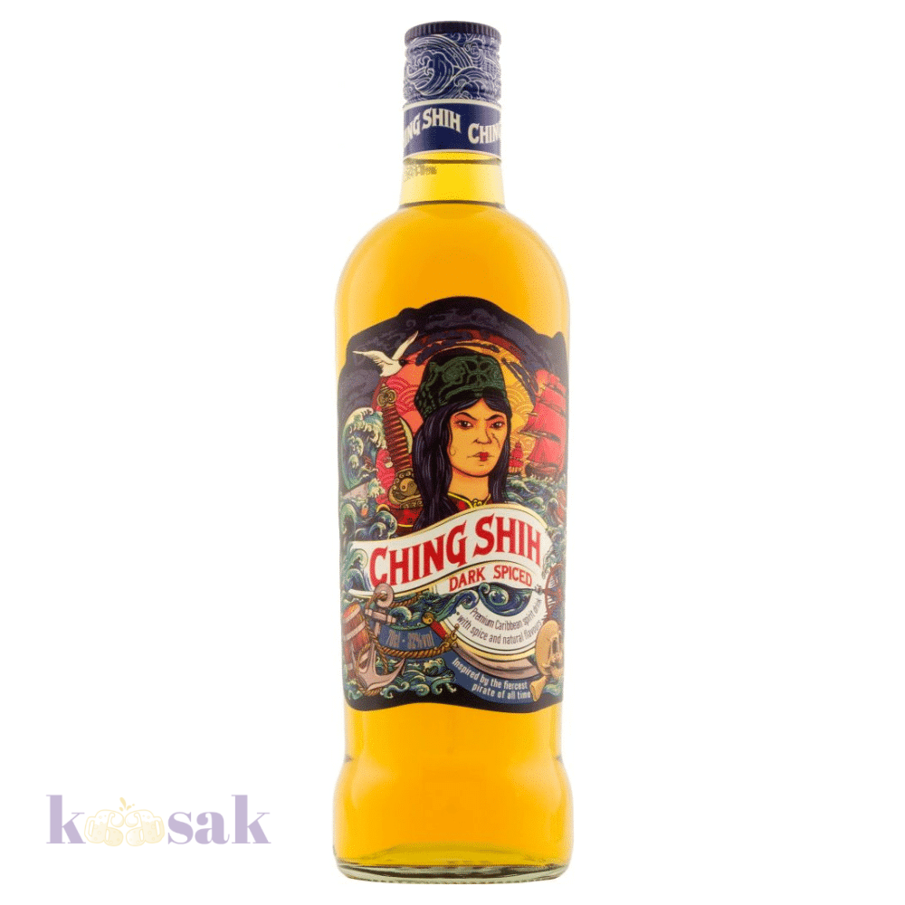 Ching Shih Dark Spiced Rum - 70 cl