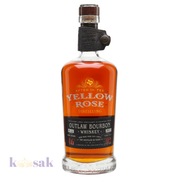 Yellow Rose Outlaw Bourbon Whiskey – 70 cl
