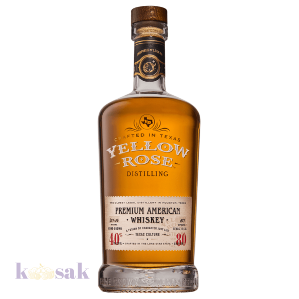 Yellow Rose Premium American Whiskey – 70 cl
