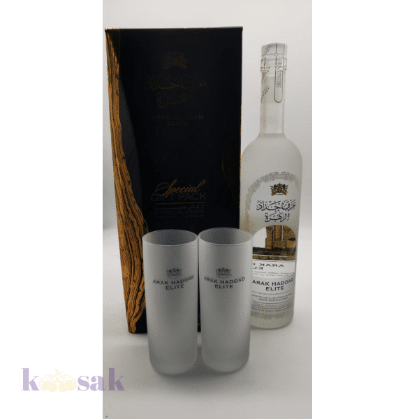 Haddad Zahra Elite (with 2 Glasses) Package – 75 cl