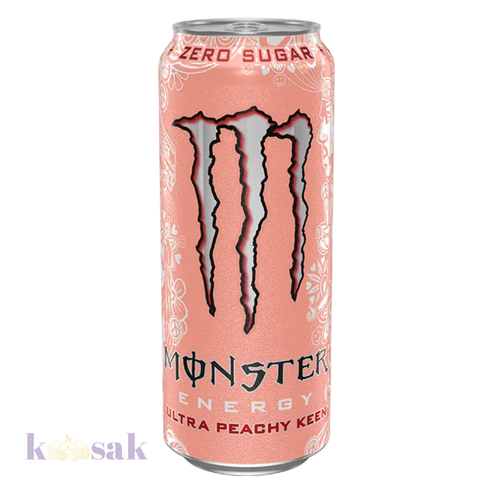 Monster Zero-Sugar Ultra Peachy Keen - 500 ml
