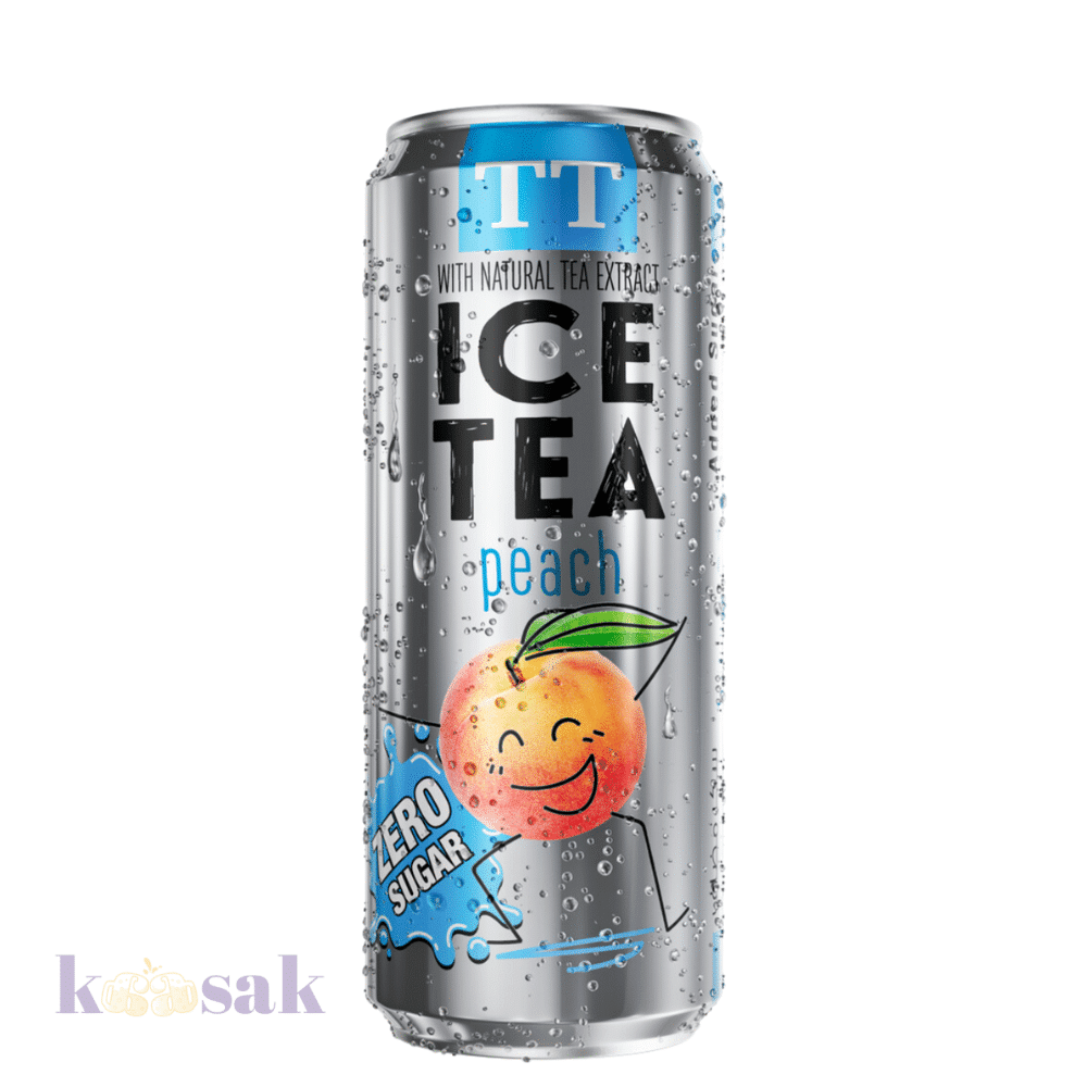 Tea Time Peach Zero Sugar Ice Tea - 330ml