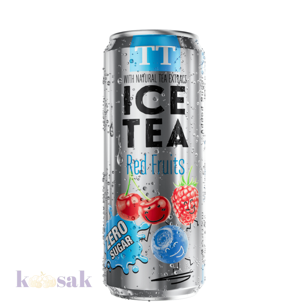Tea Time Red Fruits Zero Sugar Ice Tea - 330ml