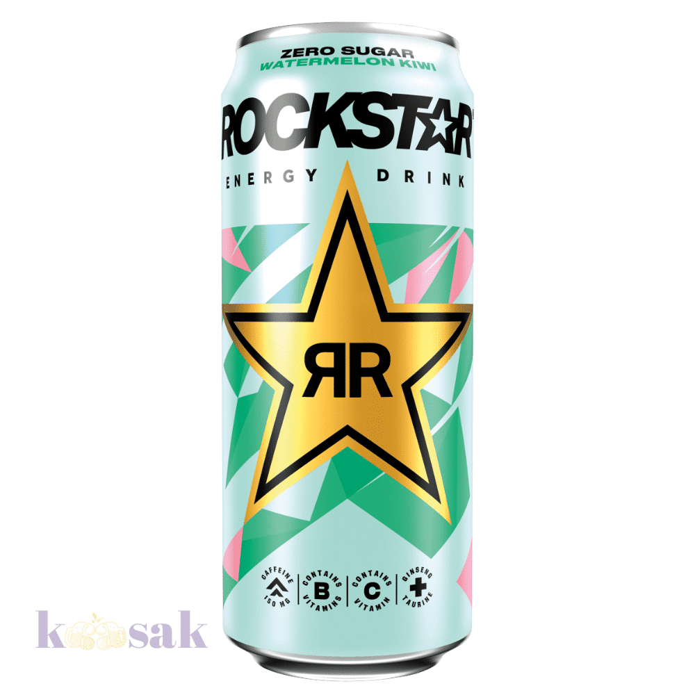 RockStar Watermelon Kiwi Energy Drink - 500 ML