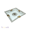 VERSACE White & Gold Cigar Ashtray