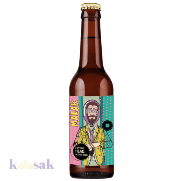 Malak Flying Head Blond Beer – 33 cl