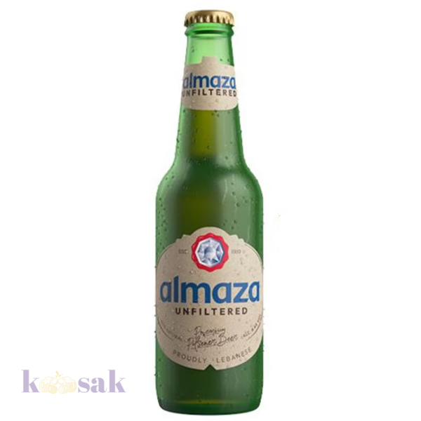 Almaza Unfiltered Pilsner Bottle – 33 cl