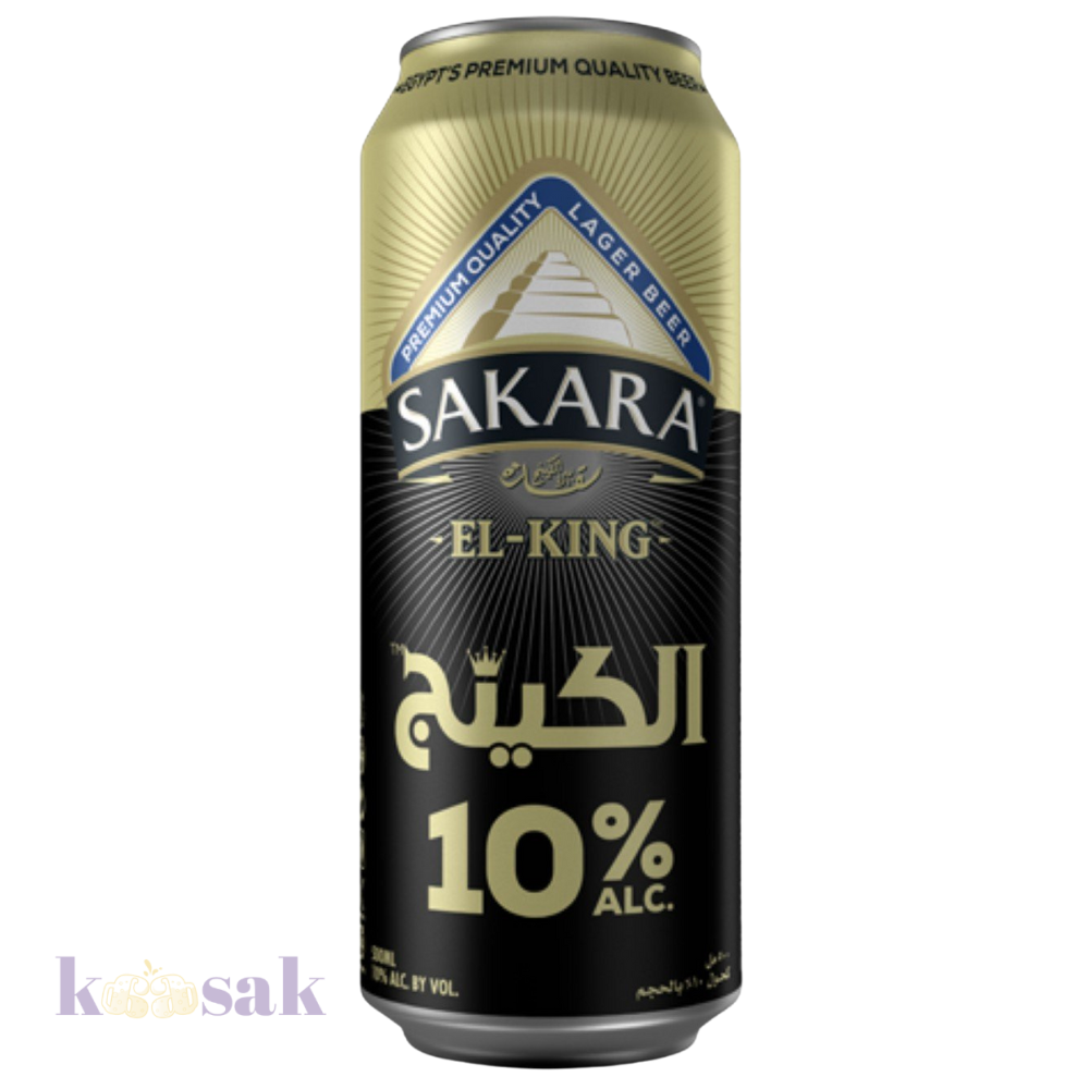 Sakara King Beer 10% Can - 50 cl