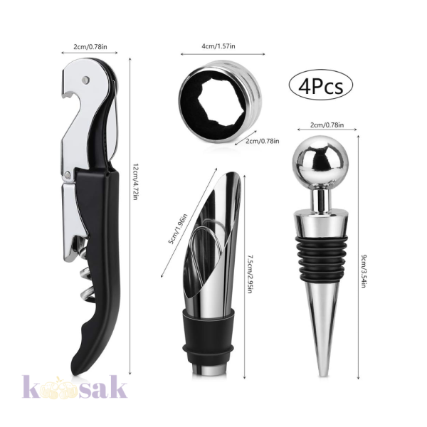 4 pcs Wine Opener Set