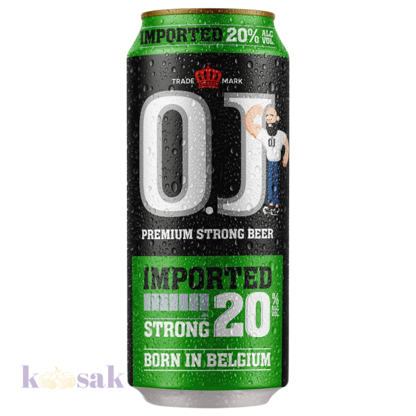 Oj 20% Strong Beer Can – 50 cl