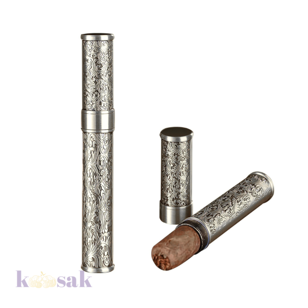 Metal Premium Cigar Tube