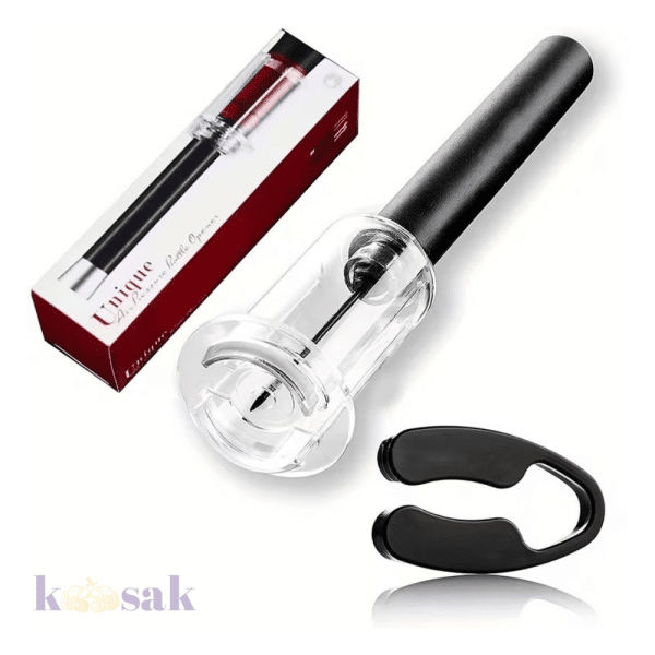 Air Pressure Wine Opener 2 in 1 Set