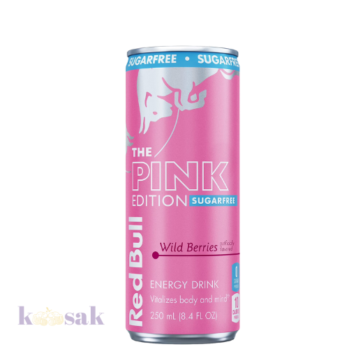 Red Bull Suger free Pink Edition - 250 ml