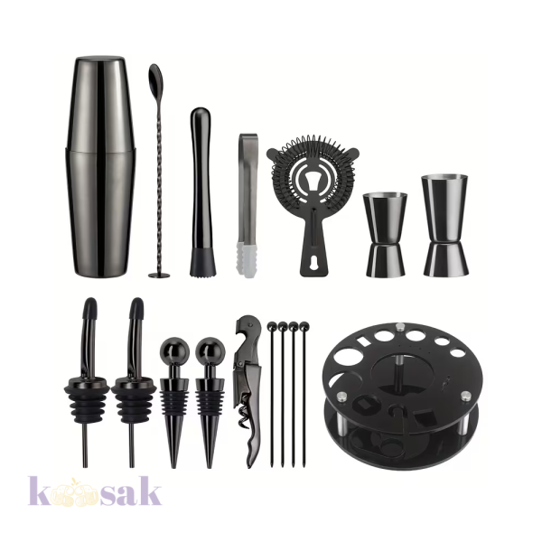 Cocktail Shaker Set 17 pcs