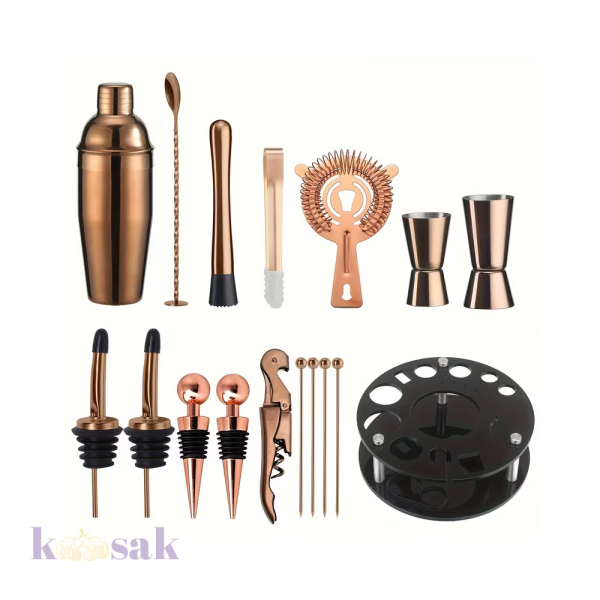 Cocktail Shaker Set 17 pcs