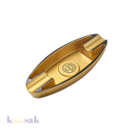 Portable Cigar Ashtray - Gold