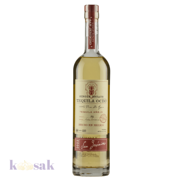 Ocho Anejo Single Estate San Jeromino Tequila  – 70 cl