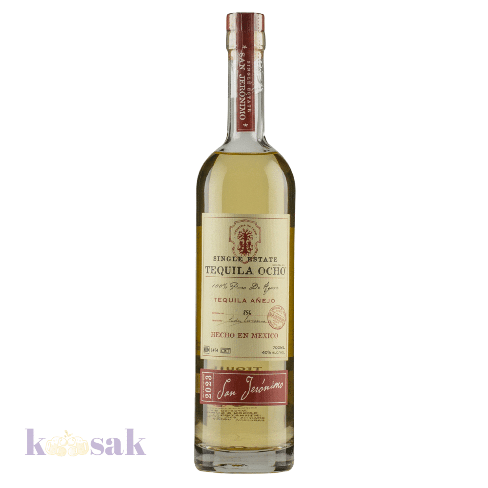 Ocho Anejo Single Estate San Jeromino Tequila  - 70 cl