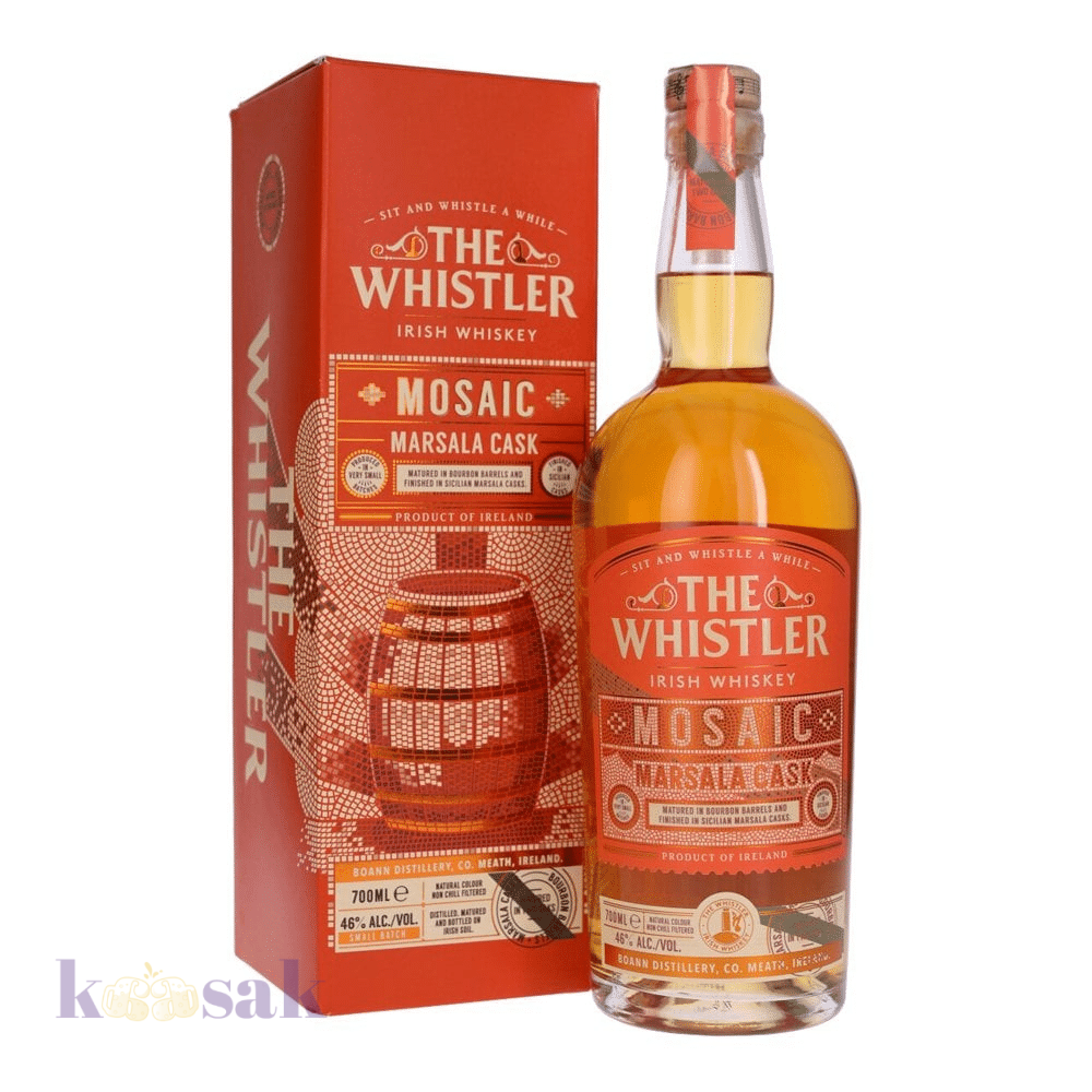 The Whistler Mosaic Marsala Cask Irish Whiskey - 70 cl