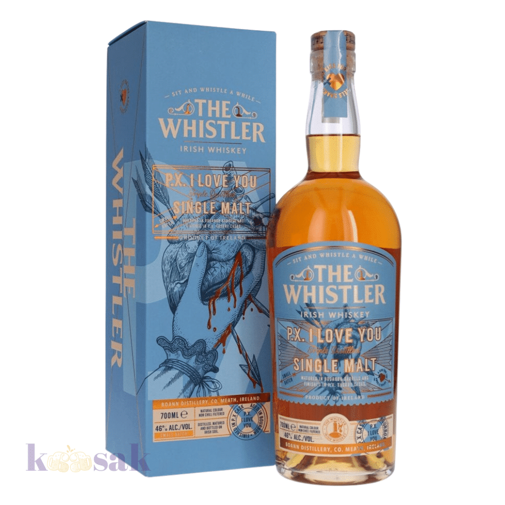 The Whistler Single Malt PX I love you Irish Whiskey - 70 cl