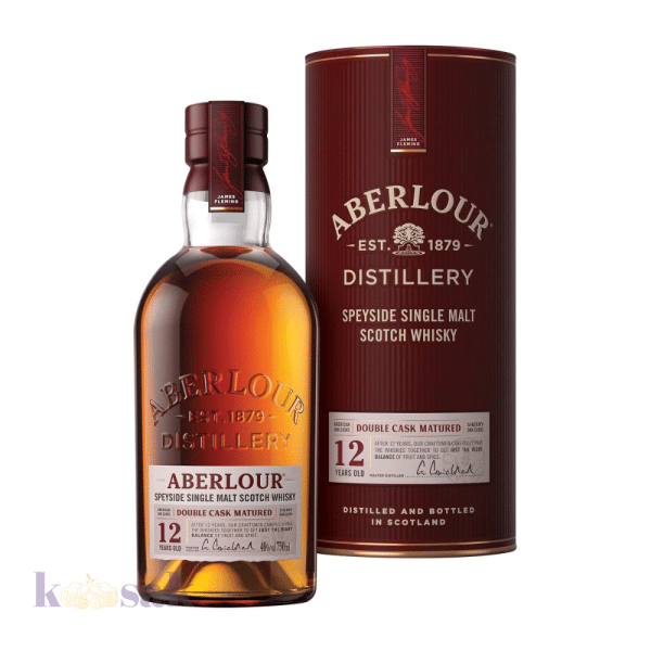 Aberlour 12 Year Double Cask Single Malt Whisky – 70 cl