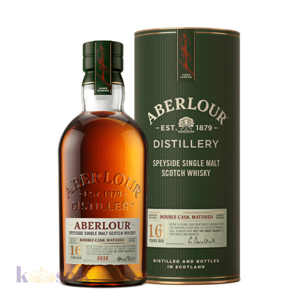 Aberlour 16 Year Double Cask Single Malt Whisky – 70 cl