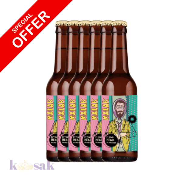 Malak Flying Head Blond Beer Bundle