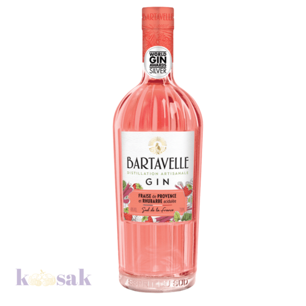 Bartavelle Strawberry & Rhubarb Gin – 70 cl