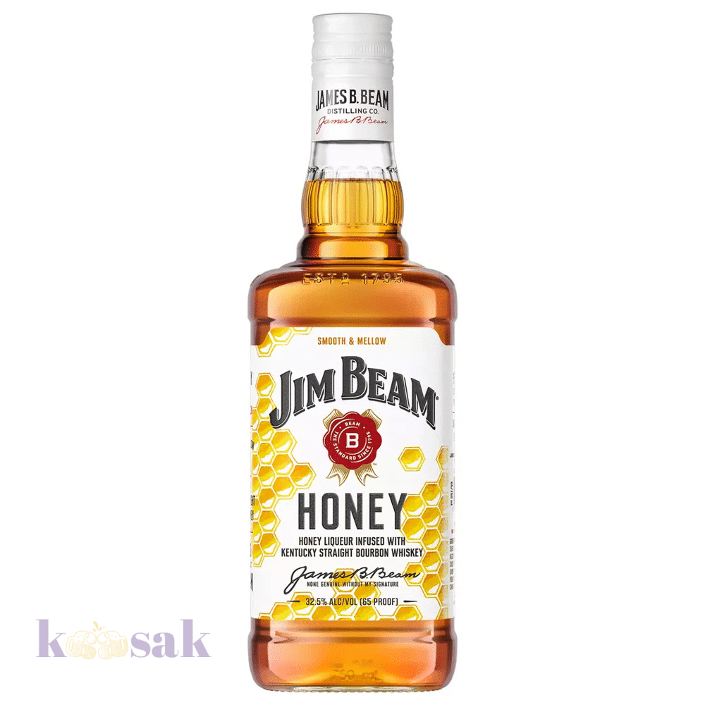 Jim Beam Honey Bourbon Whiskey - 100 cl