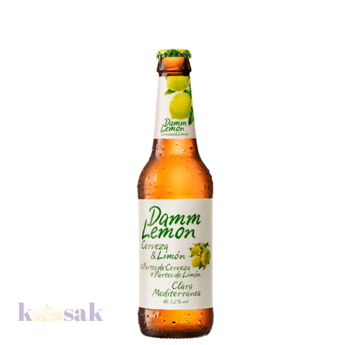 Damm Lemon Beer Bottle - 33 cl