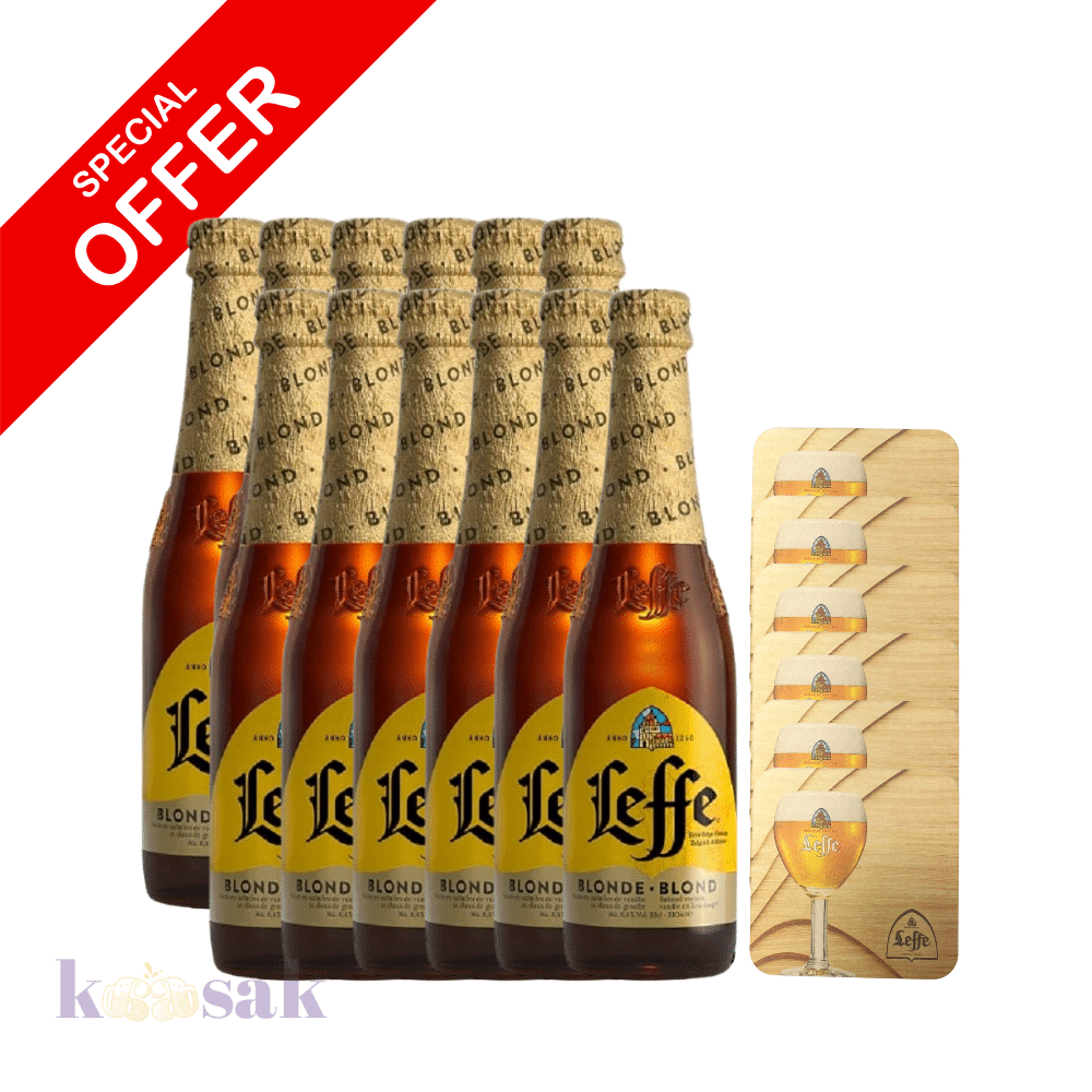 Leffe Blonde Beer Offer - 33 cl