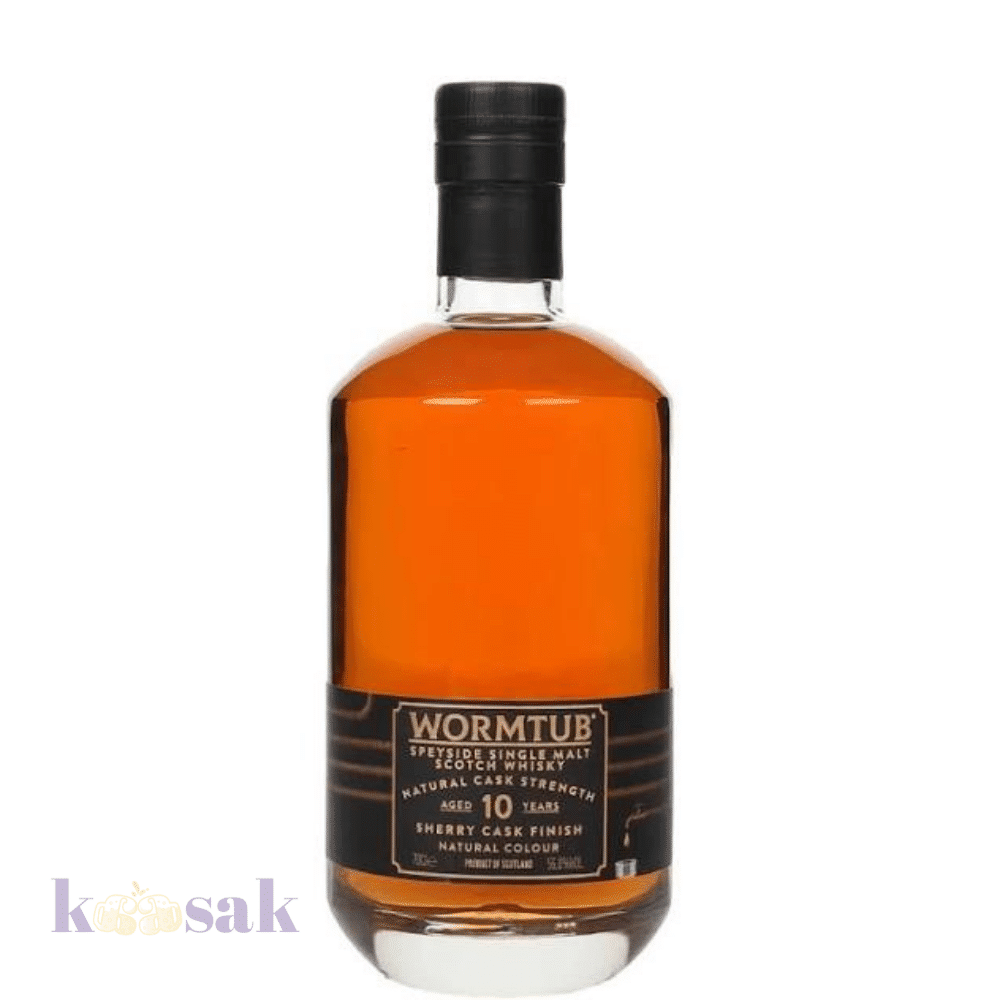 Wormtub 10 Year Old Single Malt Whiskey - 70 cl