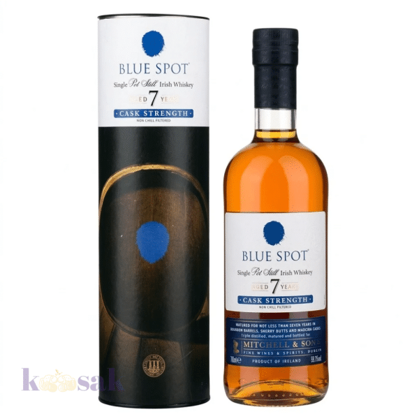 Blue Spot 7 Year Cask Strength Whiskey – 70 cl