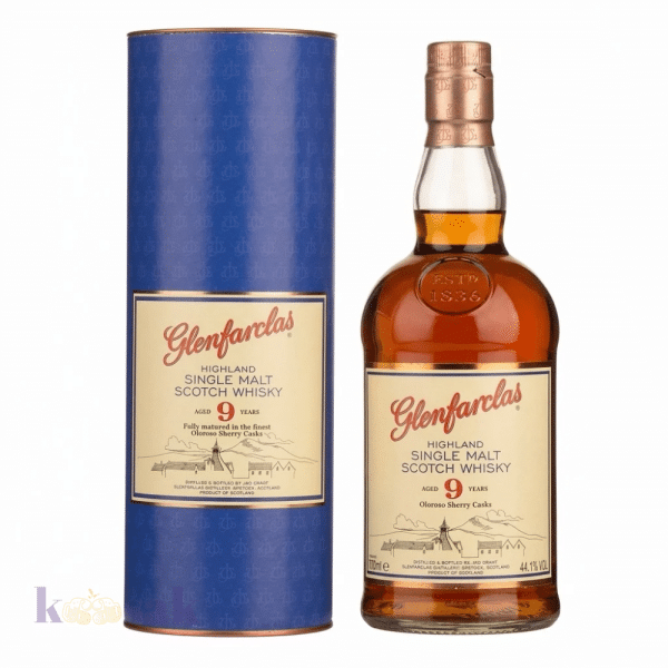Glenfarclas 9 Year Oloroso Sherry Cask Whisky – 70 cl