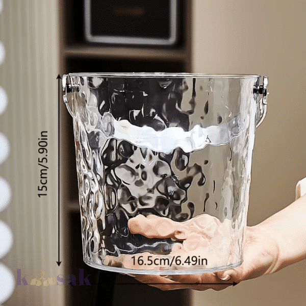 Ripple Transparent Ice Bucket – 1.5 L