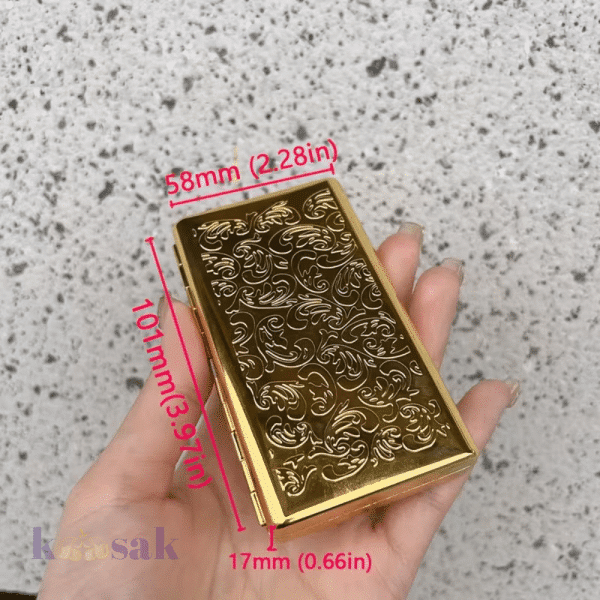 Cigarette Case  | Gold